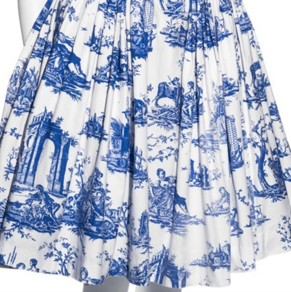 Vintage Inspired Toile De Jouy French Country Scene Fabric - Picture 7 of 7